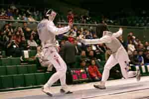 Fencing in an event